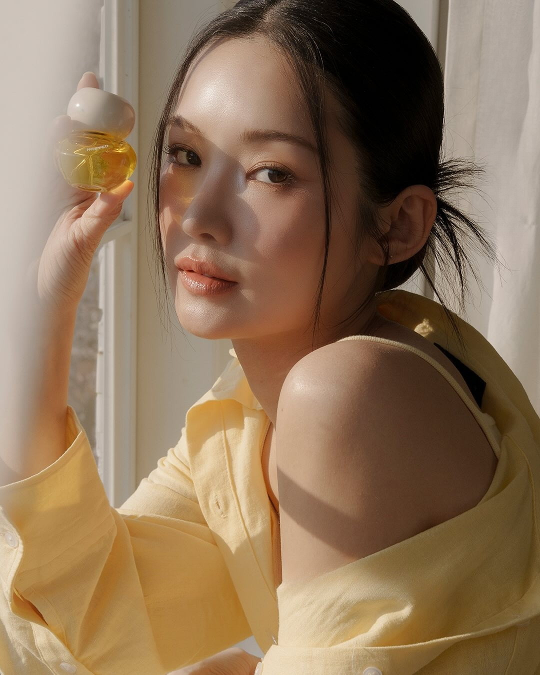 柚子果汁髮香噴霧鑰匙圈罐頭