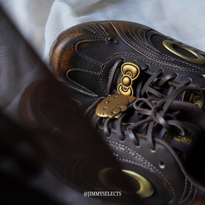 三麗鷗 Hello Kitty x OLD ORDER 聯名休閒鞋（女款／擦銅棕）