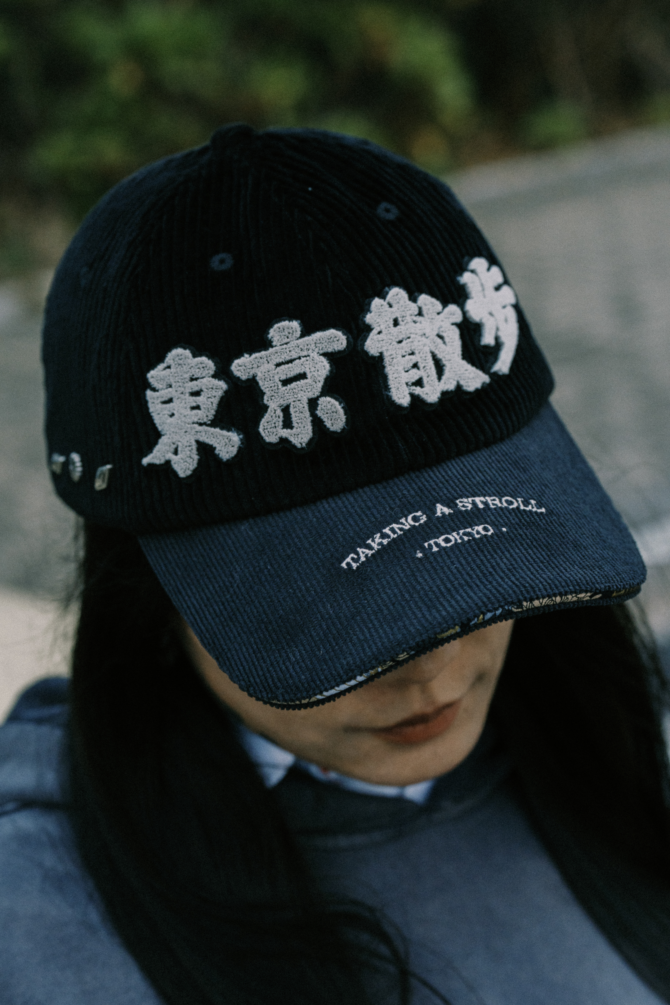 Fumble 東京散步粗燈芯絨帽