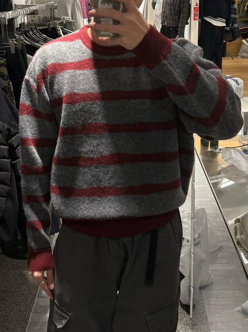 橫間針織衫 Tac-0326T