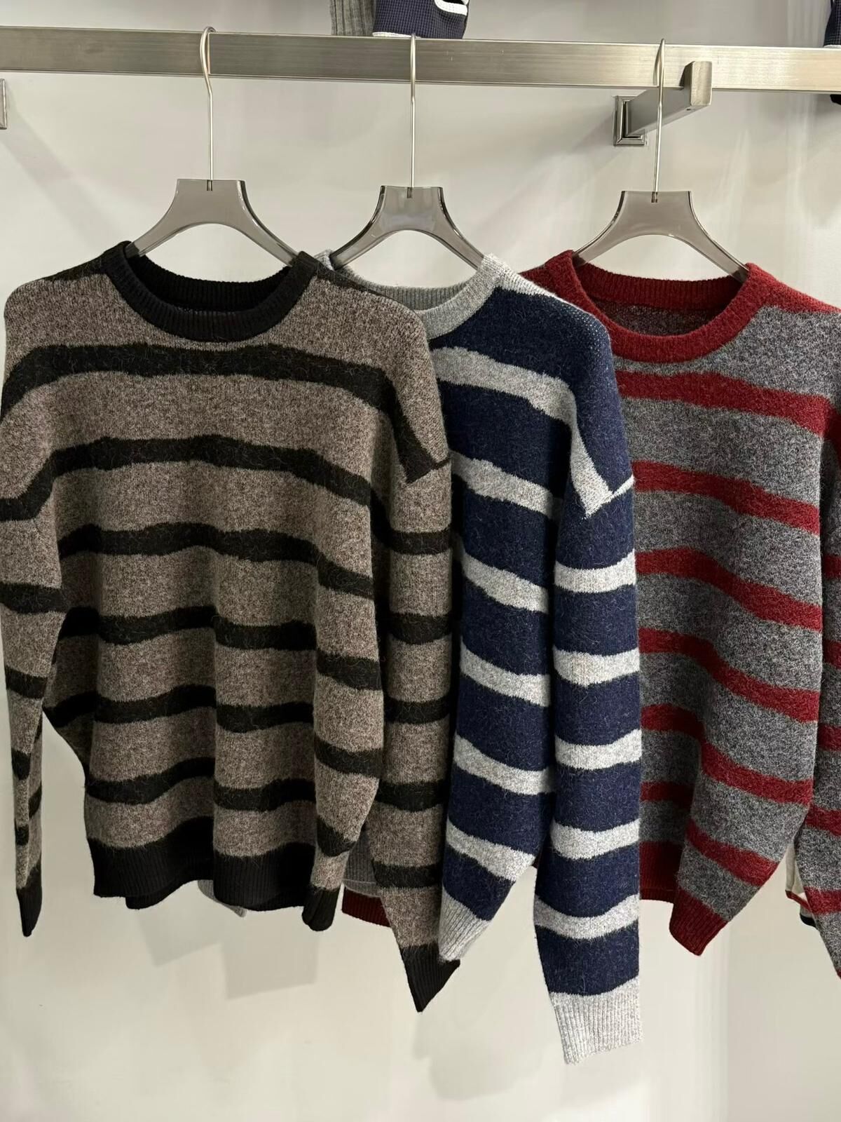 橫間針織衫 Tac-0326T