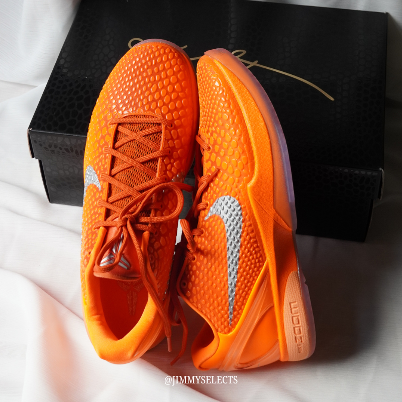 【代購】Nike Kobe 6 Protro “Total Orange”｜蛇鱗質感 × 全橘亮眼戰鞋｜IH1871-800