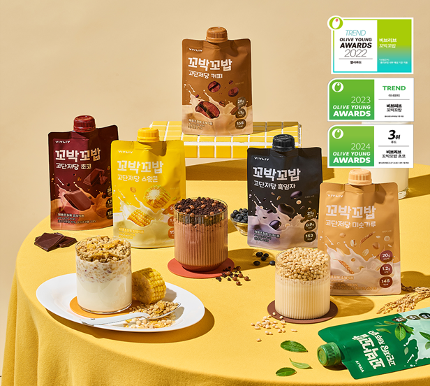 US149 爆好味OliveYoung 熱賣代餐 40g*7 EXP: 2027.09