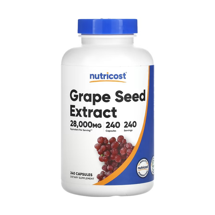 Nutricost, Grape Seed Extract, 28,000 mg , 240 Capsules