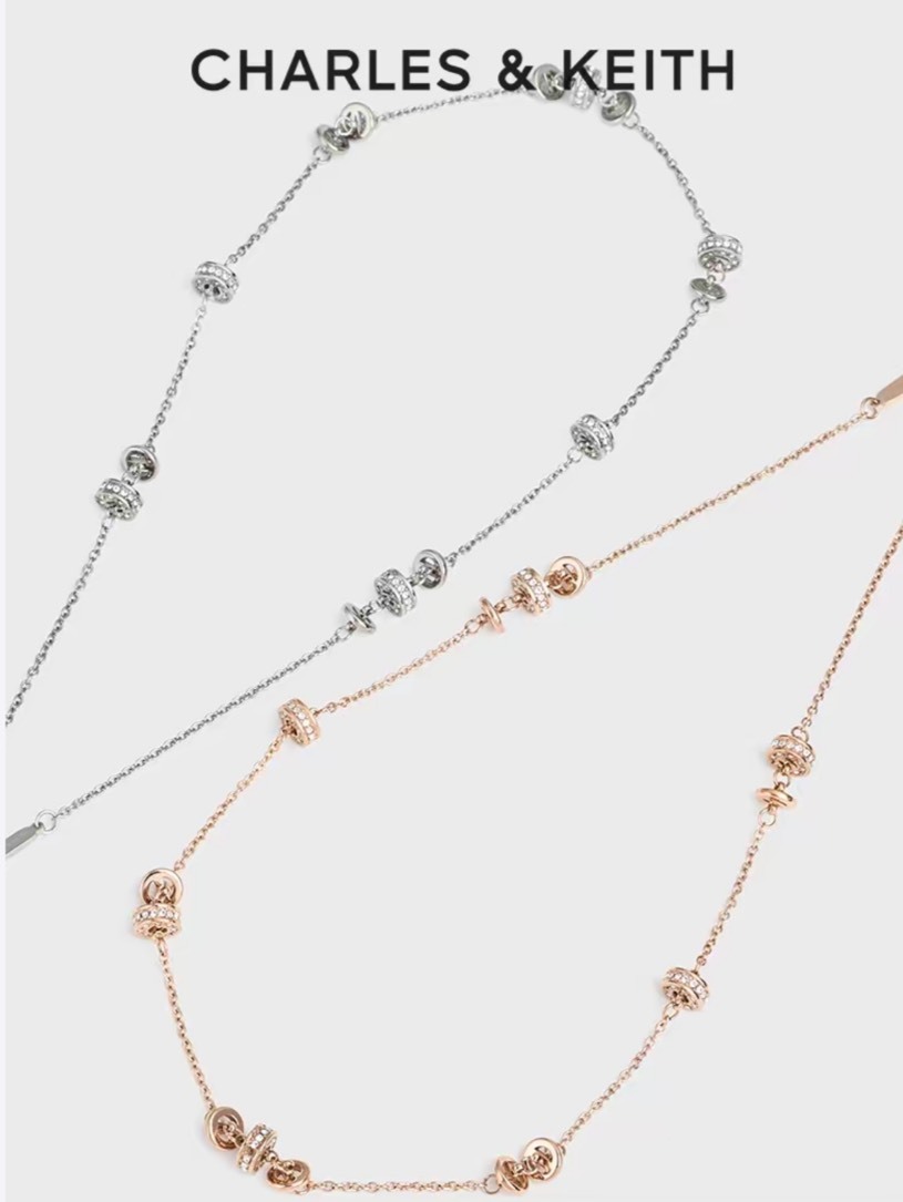 CHARLES & KEITH 小CK 無邊星穹系列 小蠻腰 項鍊