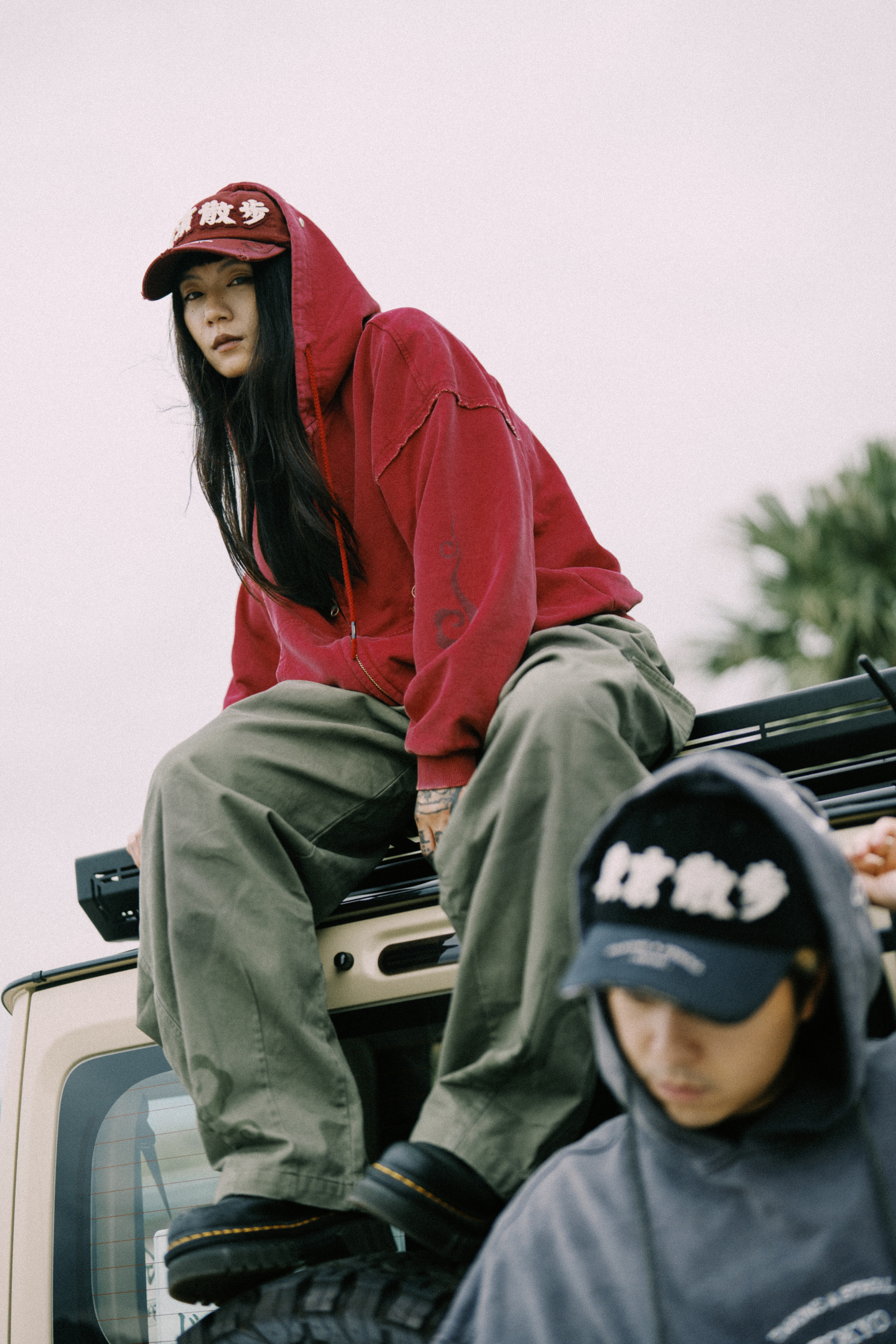 Fumble 東京散步洗水工袋燈籠褲