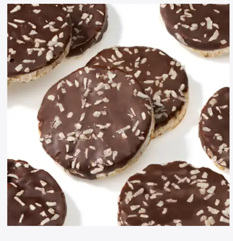 dmBIO organic coconut dark chocolate mini rice wafers (best before 23 Sept 2026)