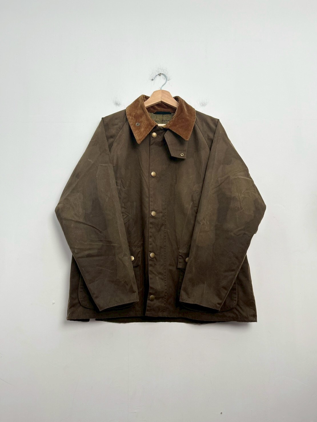 BARBOUR retail bedale wax jacket SIZE M