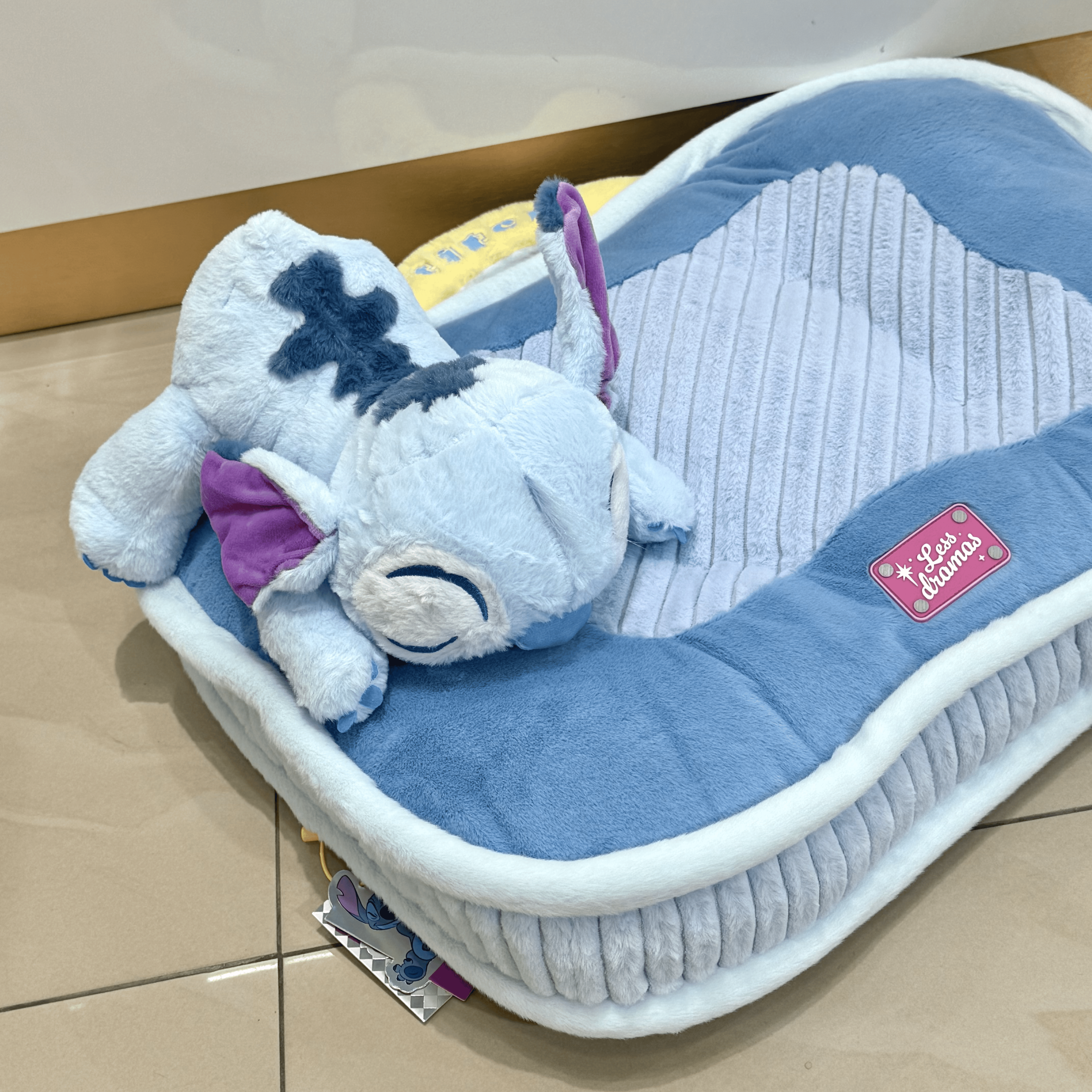 HOOPET X STITCH 史迪奇 方形手拎垫 垫子+史迪仔