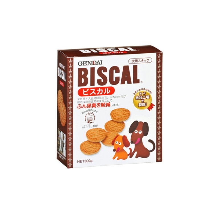 GENDAI 犬用 除尿臭餅乾 300g
