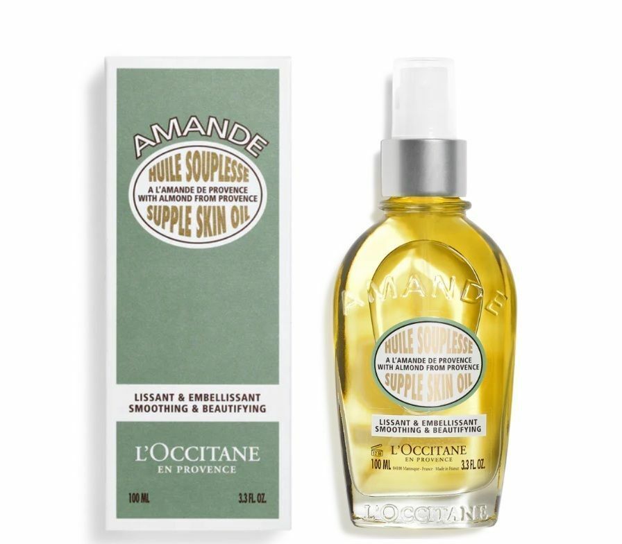 L'Occitane - 歐舒丹 杏仁緊實美膚油 100ml 新舊版隨機發送