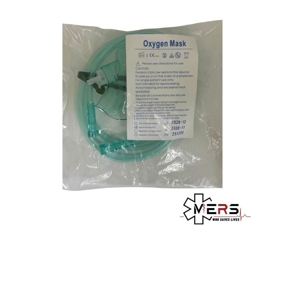 簡單面罩 連喉管