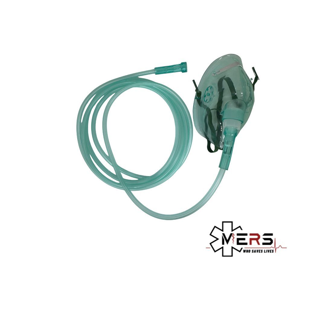簡單面罩 連喉管