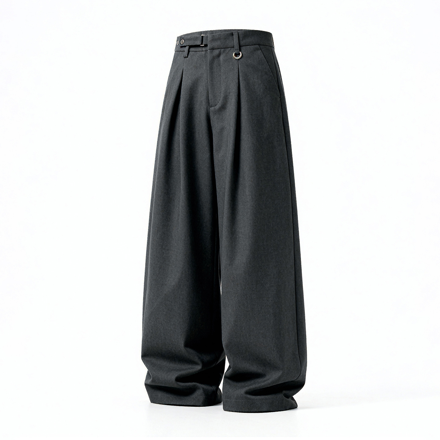 預購 NATURE 立體打褶 高級感休閒褲 腰部可調 老錢風 垂感廓形