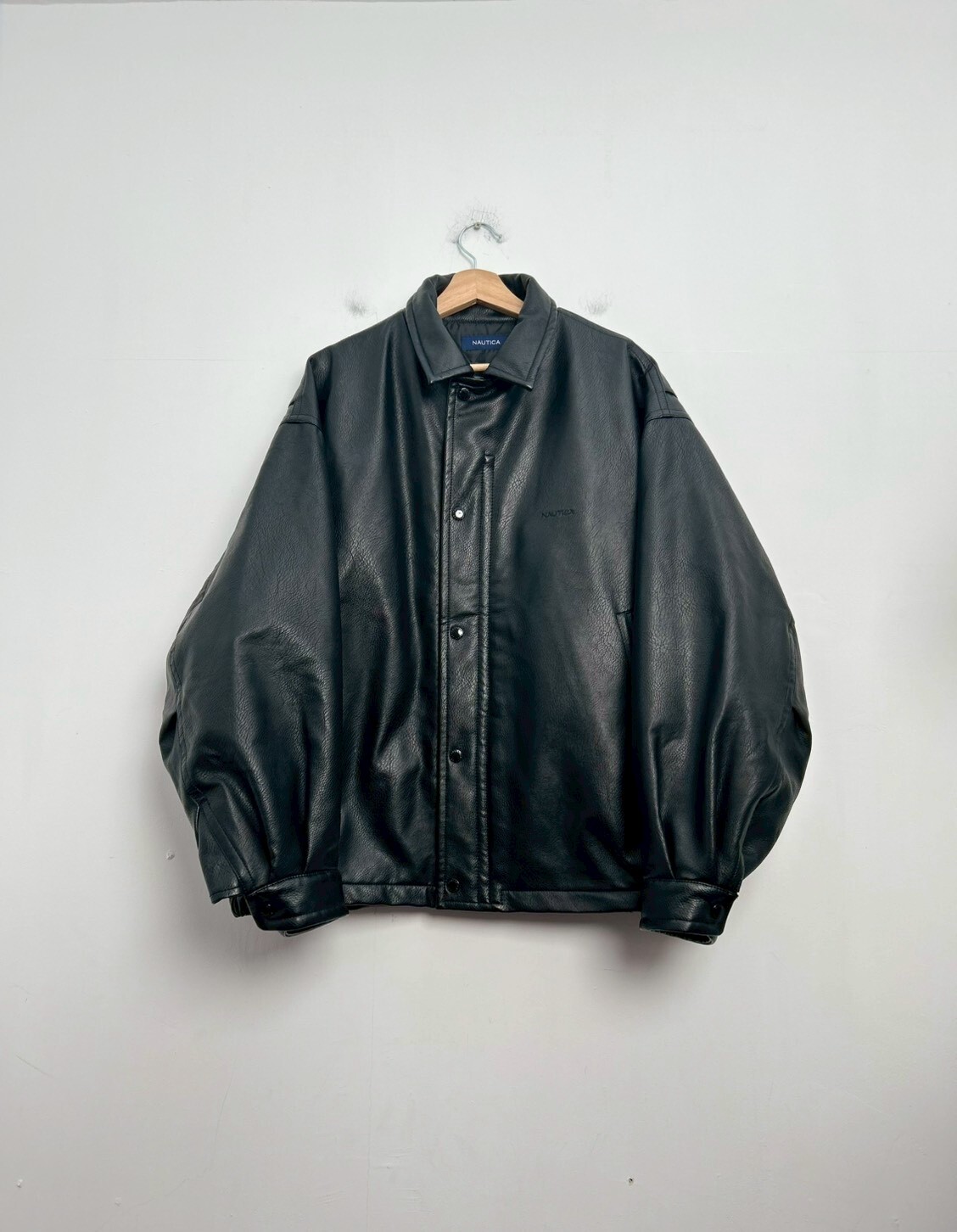 NAUTICA Vegan Leather Insulated Blouson SIZE XL