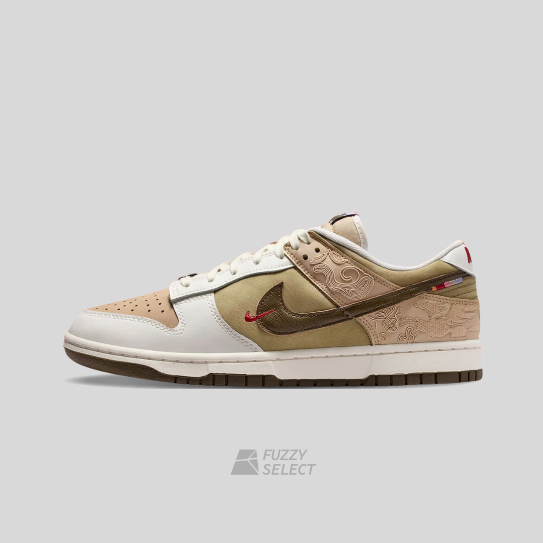 【逢甲 FUZZY】Nike Dunk Low "Pegasus Pack" 2026馬年限定 亞麻棕 IQ1118-220