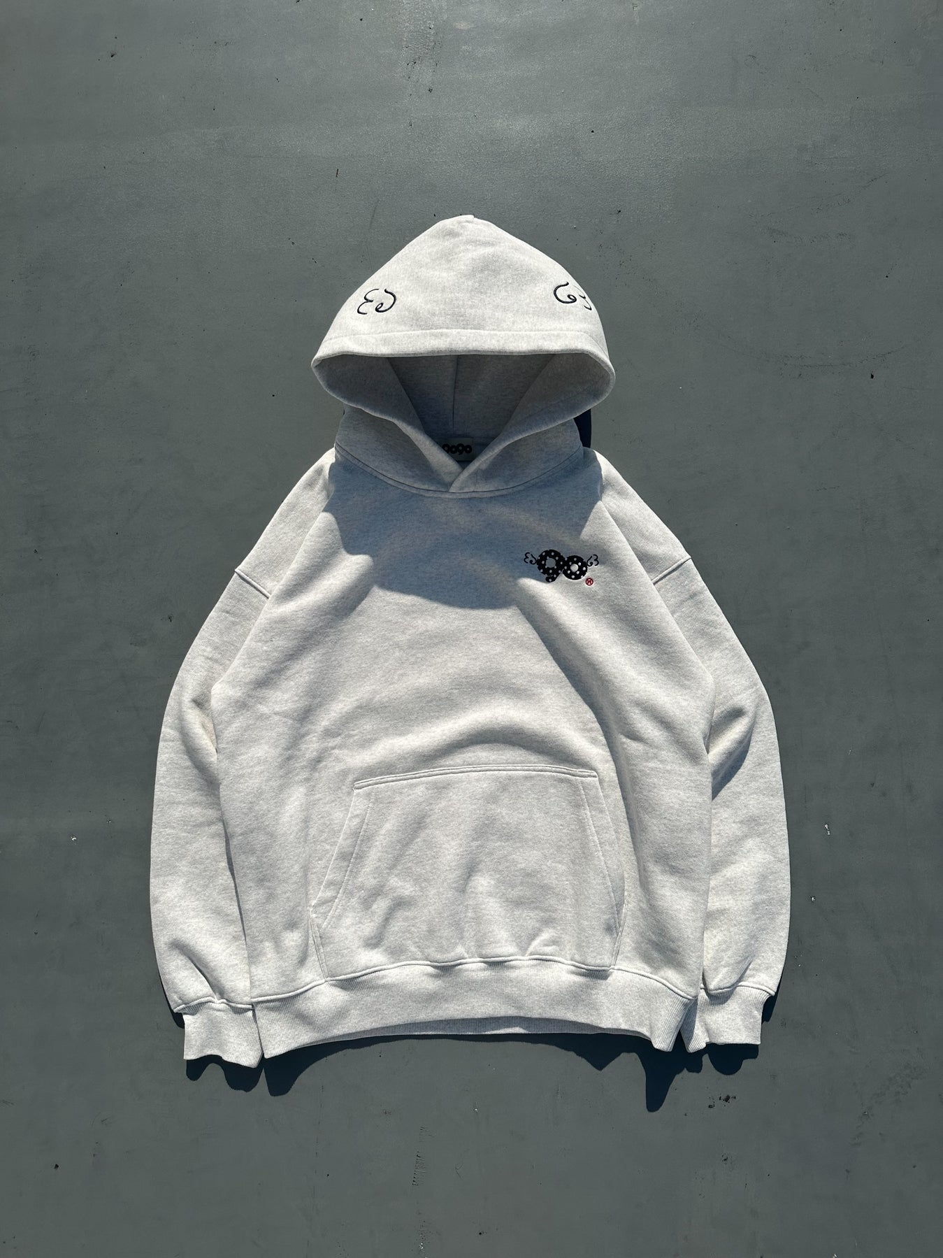 2025AW 9090 90 Logo Dot Original Hoodie 翅膀點點男女款長袖連帽