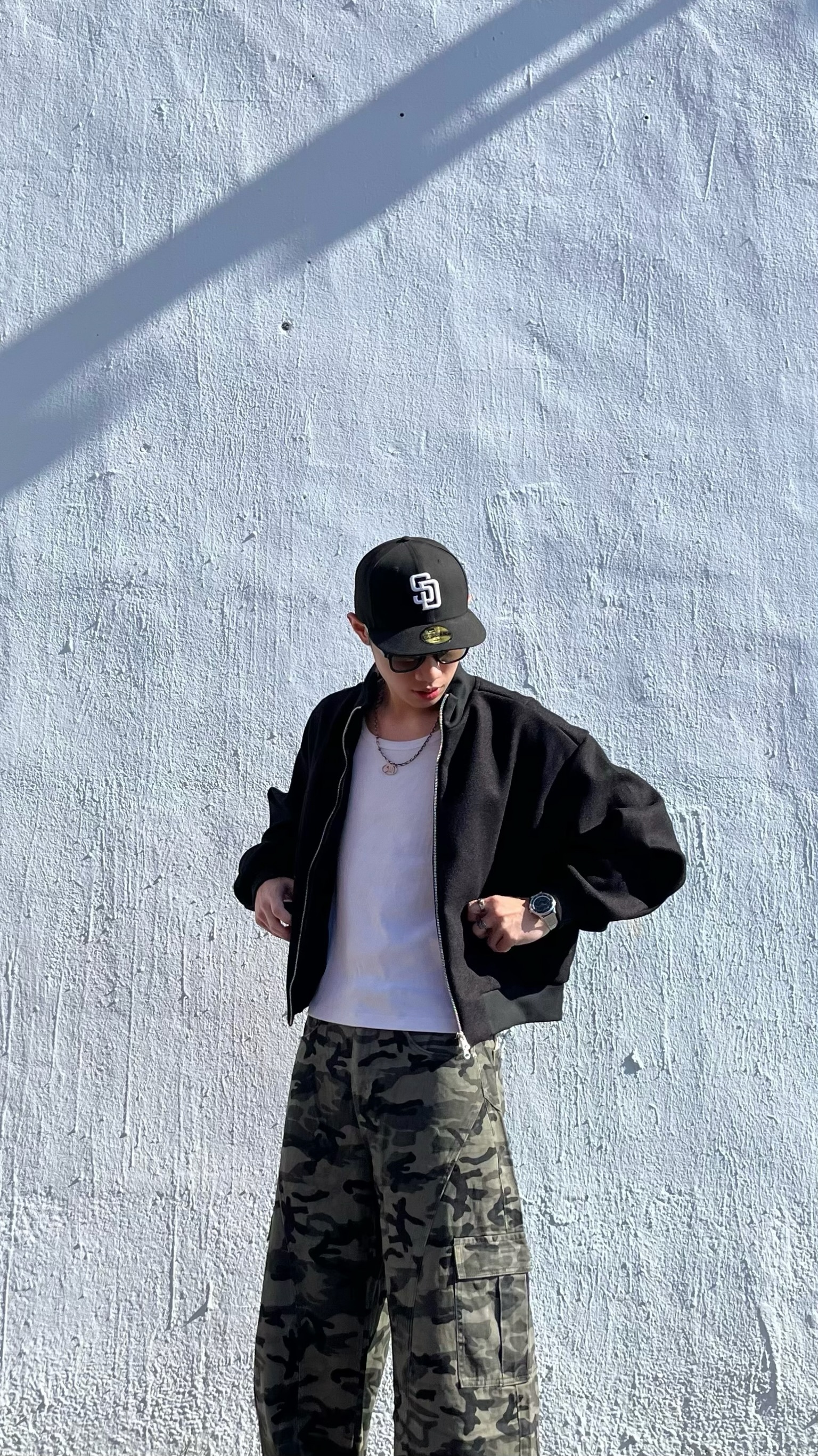 短毛絨立領短版外套 (2colors)