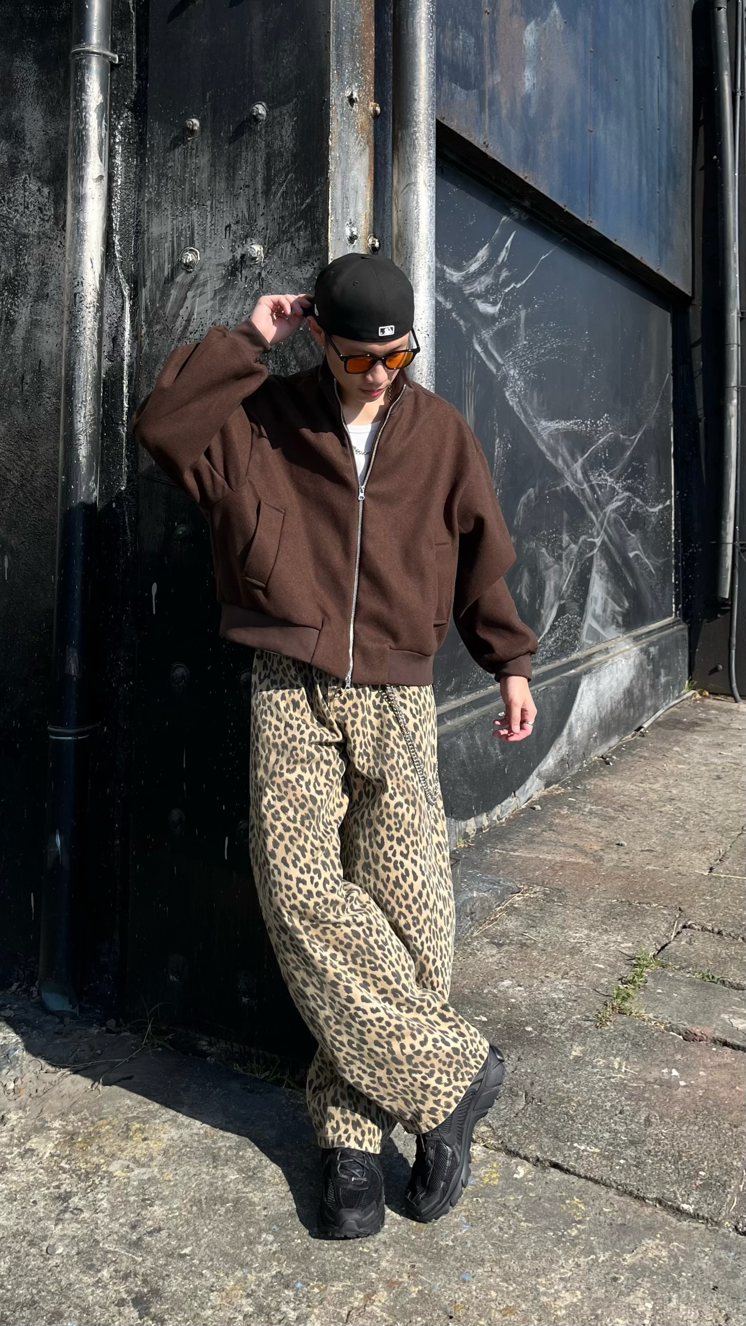 短毛絨立領短版外套 (2colors)