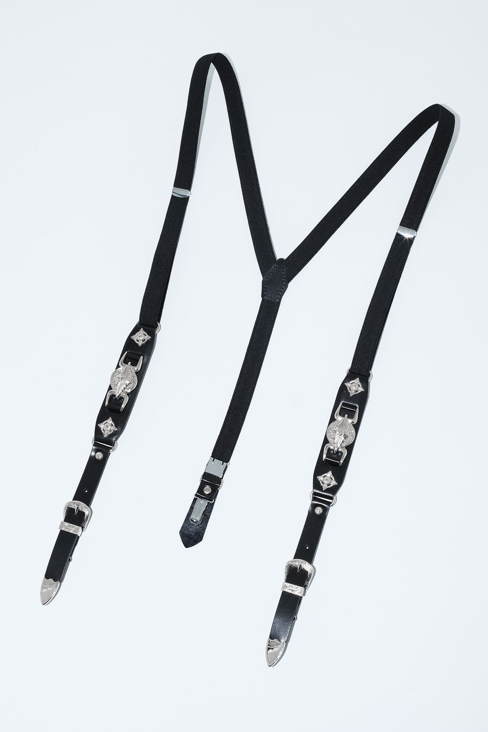 預購┃日本製 TOGA METAL LEATHER SUSPENDERS 金屬 吊帶