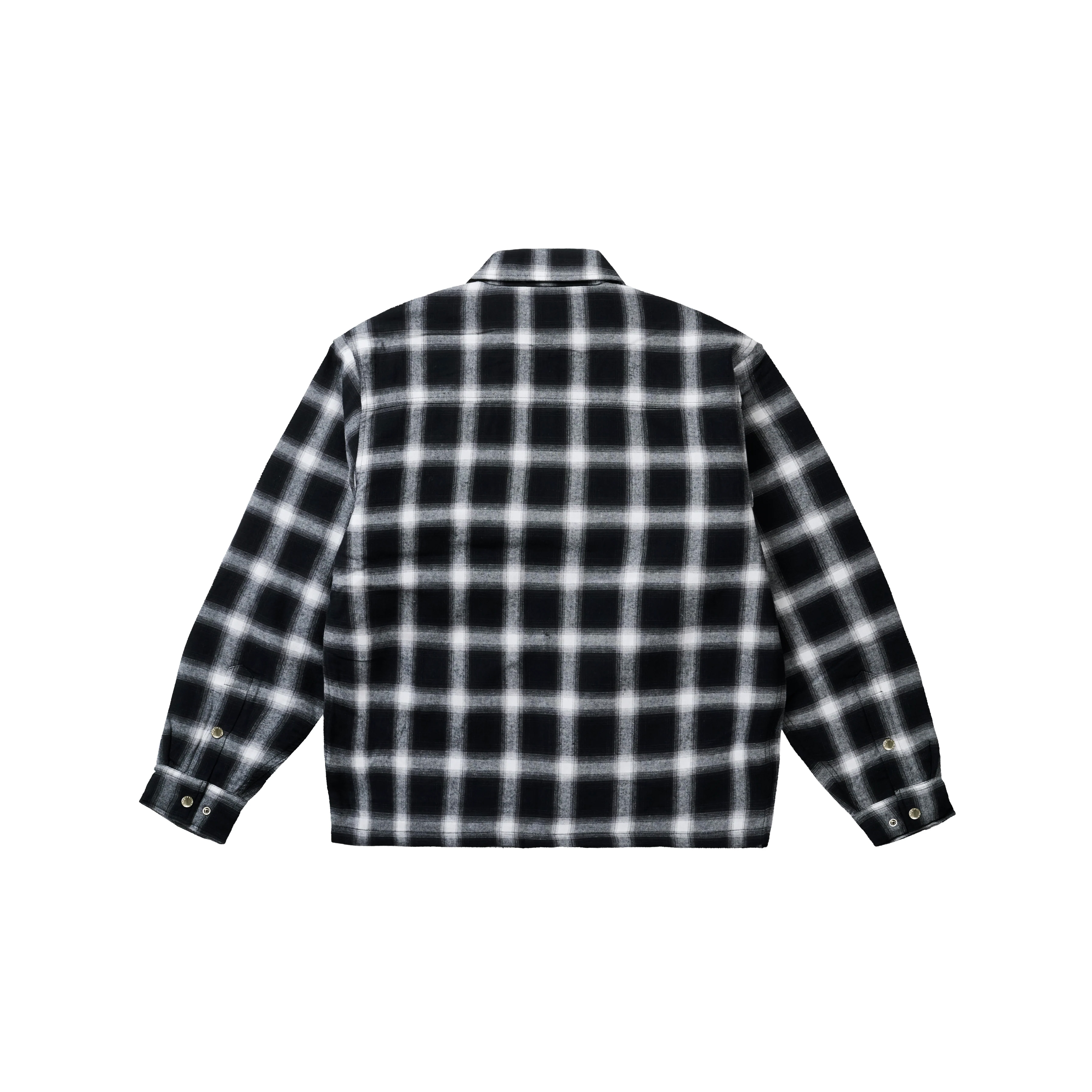 PALACE ZIP SHIRT FW25 格紋 拉鍊襯衫 鋪棉 外套 天使惡魔