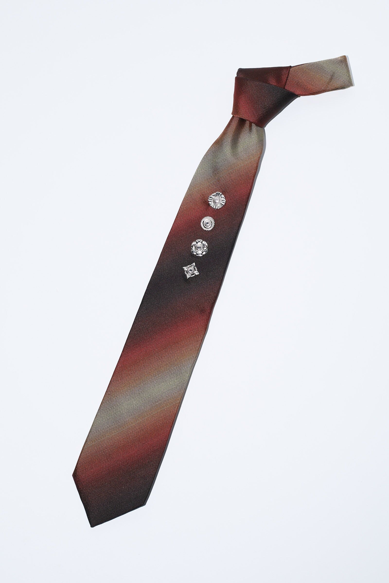 預購┃日本製 TOGA METAL CONCHO TIE ORANGE 領帶