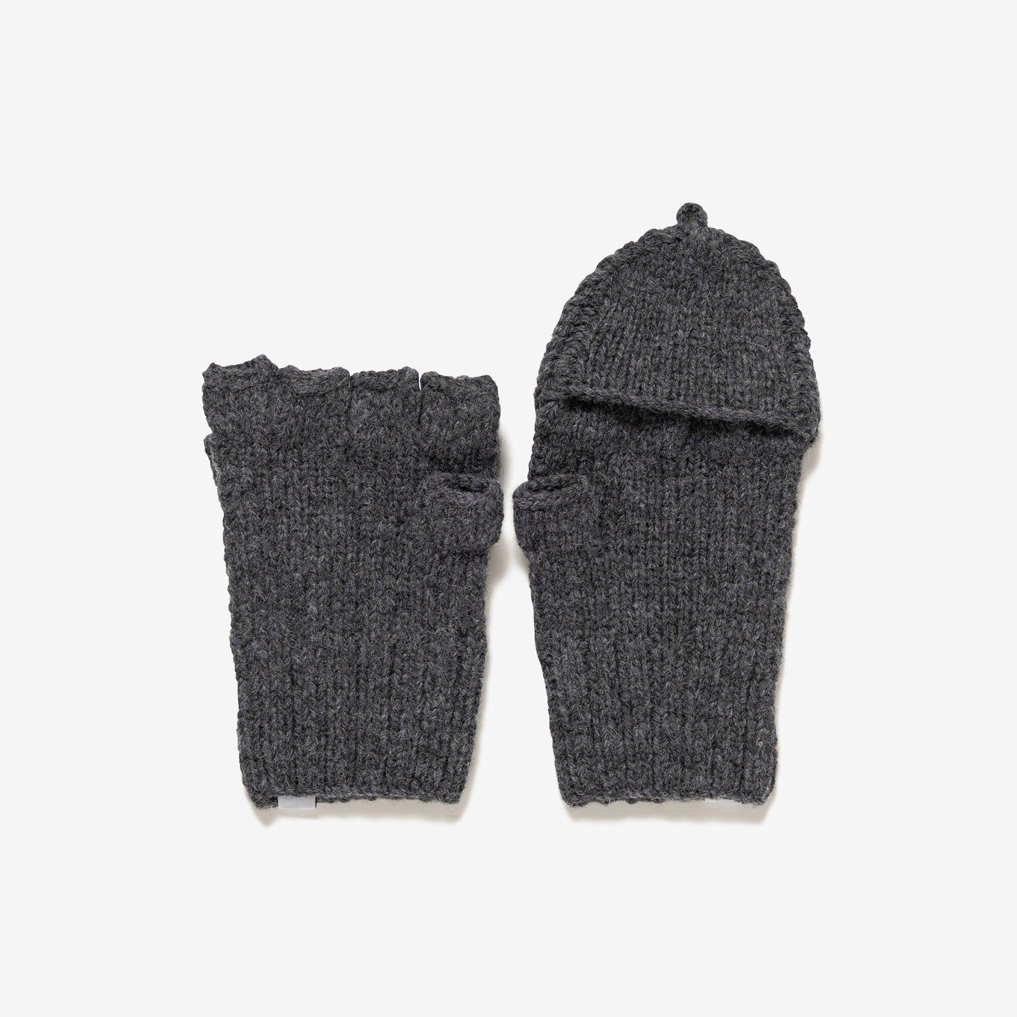 2025AW DESCENDANT SPEAR GLOVE 翻折 針織 毛線 保暖 手套 2色 現貨 252MADS-AC02