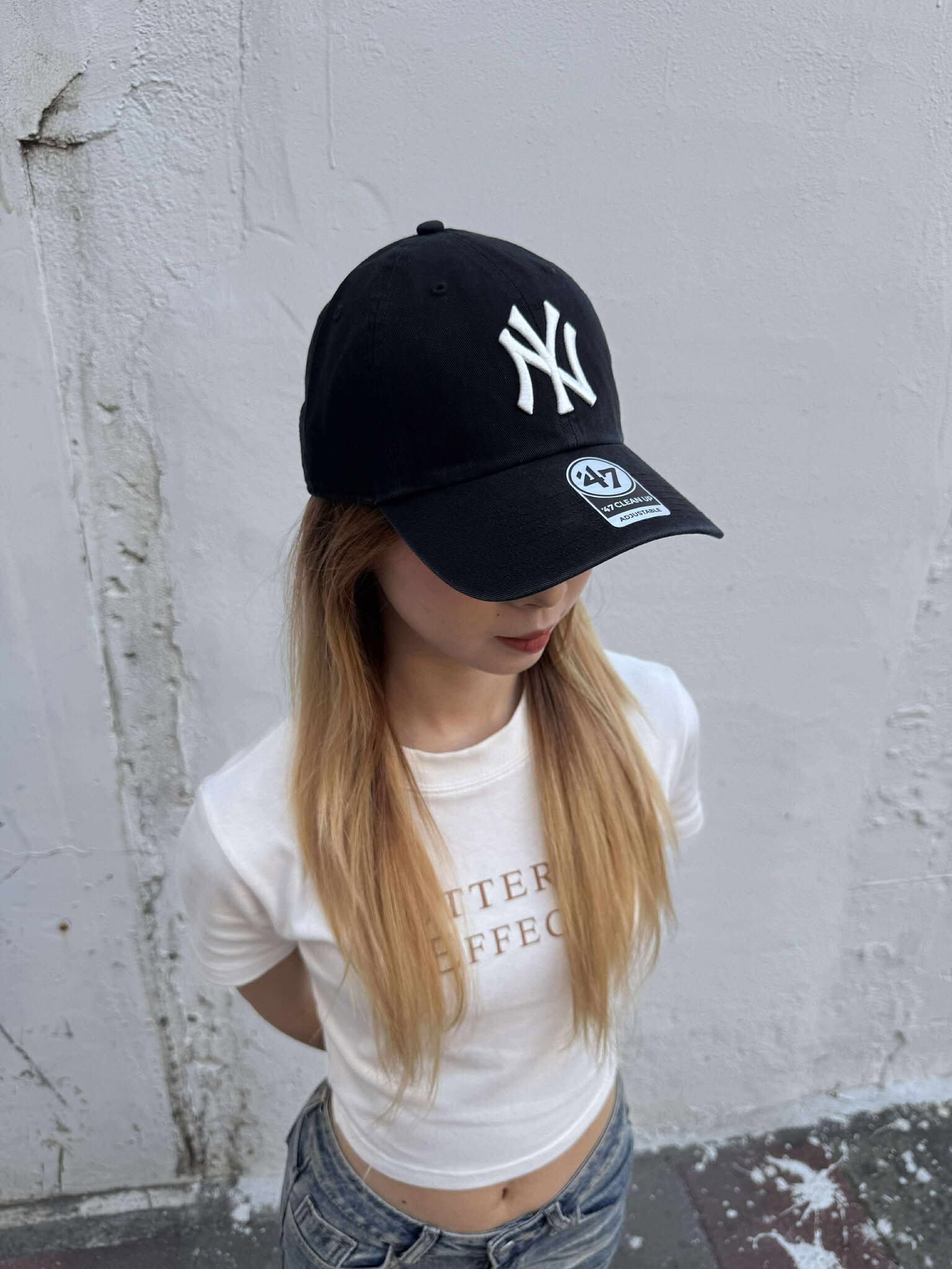 MLB 47 Brand 洋基 老帽棒球帽 黑白/全黑/灰藍白 B-RGW17GWS