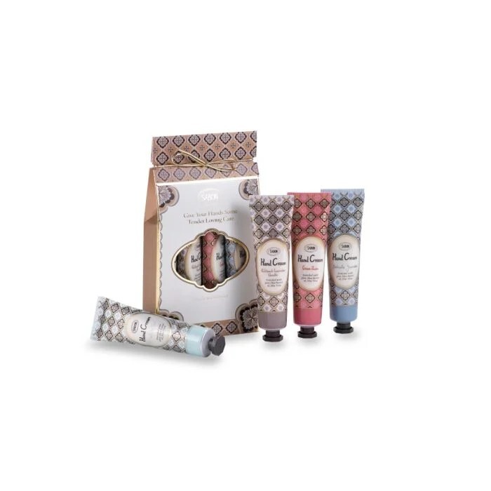 Sabon 柔滑保濕潤手霜4件禮盒套裝