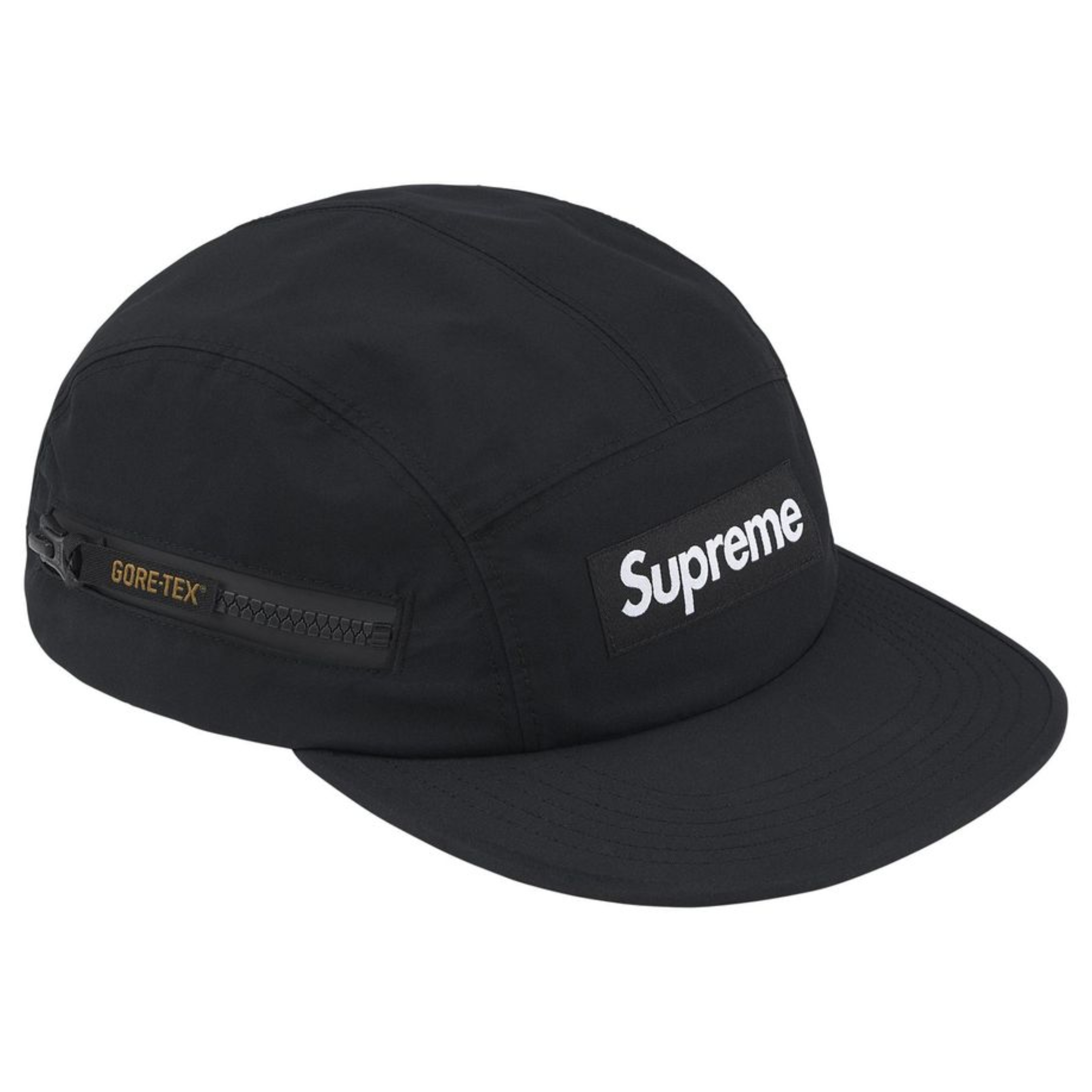 2025AW SUPREME Gore-Tex Zip Pocket Camp Cap 防水 防風 五分割帽 帽子 棒球帽 現貨 FW25H4