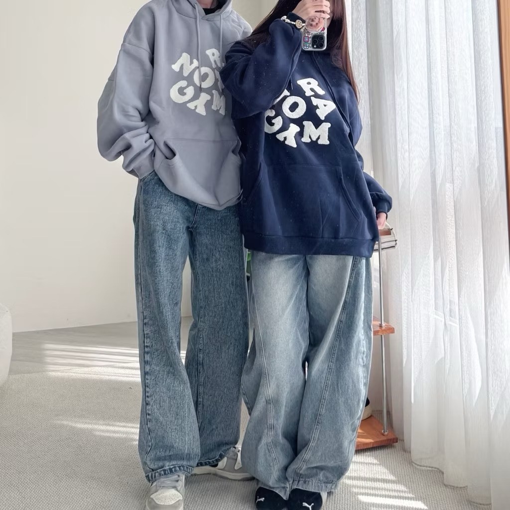 NOGYMAR重磅質感刷毛帽T 情侶T 80209 (I)