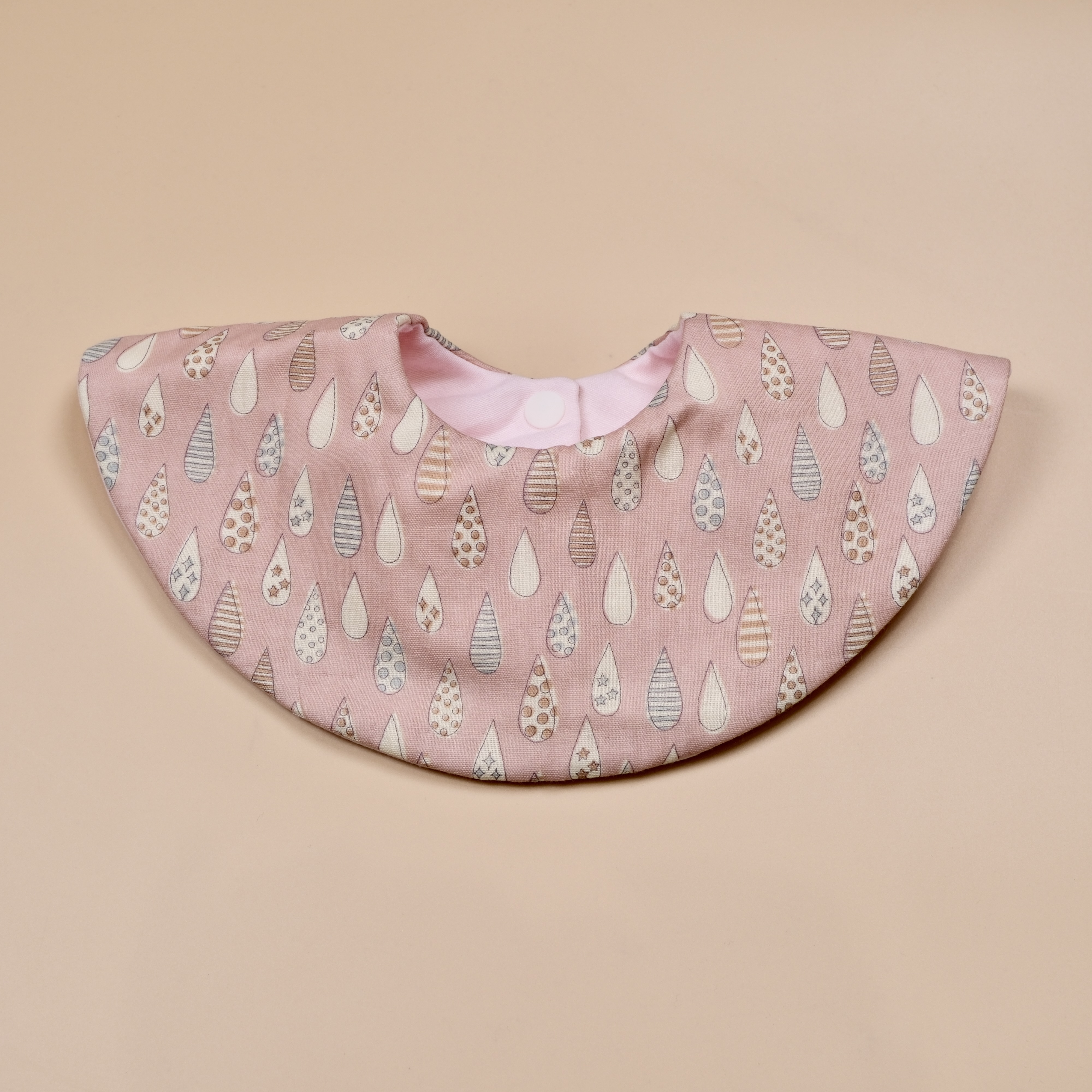 甜甜圈二重紗圍兜兜 ✤ 水滴 粉色 ✤