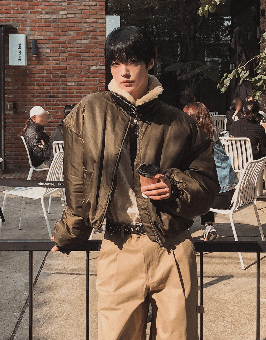 M-2 毛領短款飛行外套