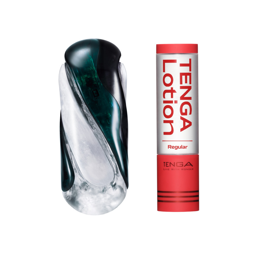 【官網限定】FLIP 360 [AURORA GREEN/極光綠] + TENGA LOTION套組