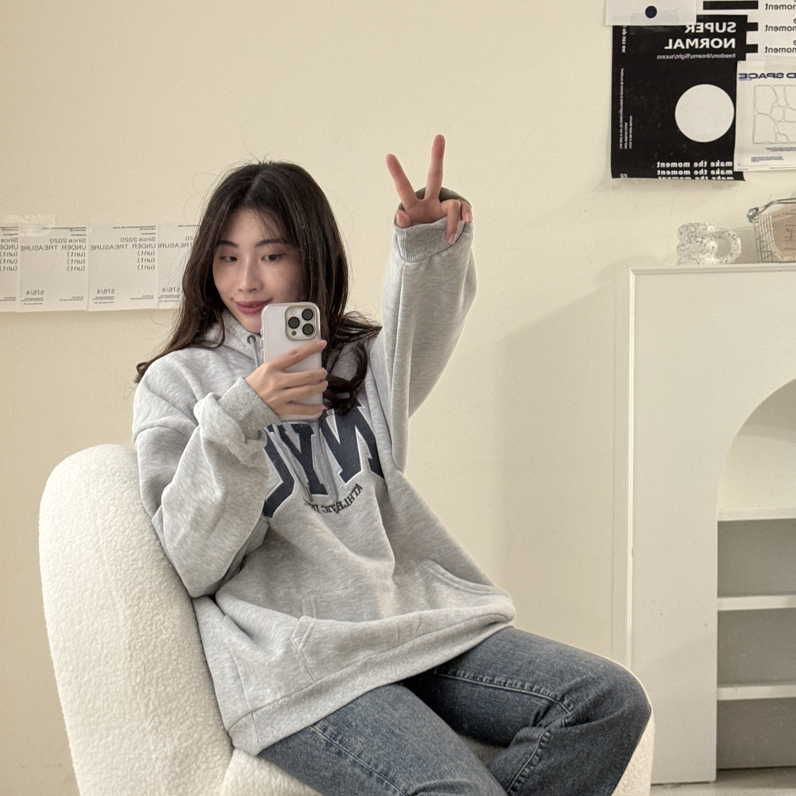 NYC 秋冬厚磅帽T 80442