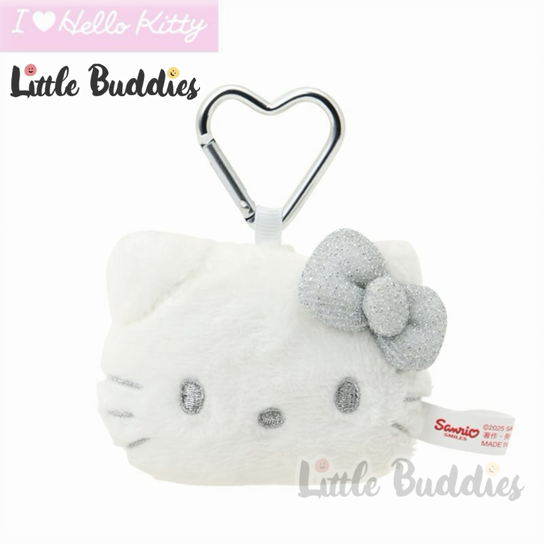 日本 Sanrio I Love Hello Kitty 彩色系列 - 心形扣公仔頭吊飾