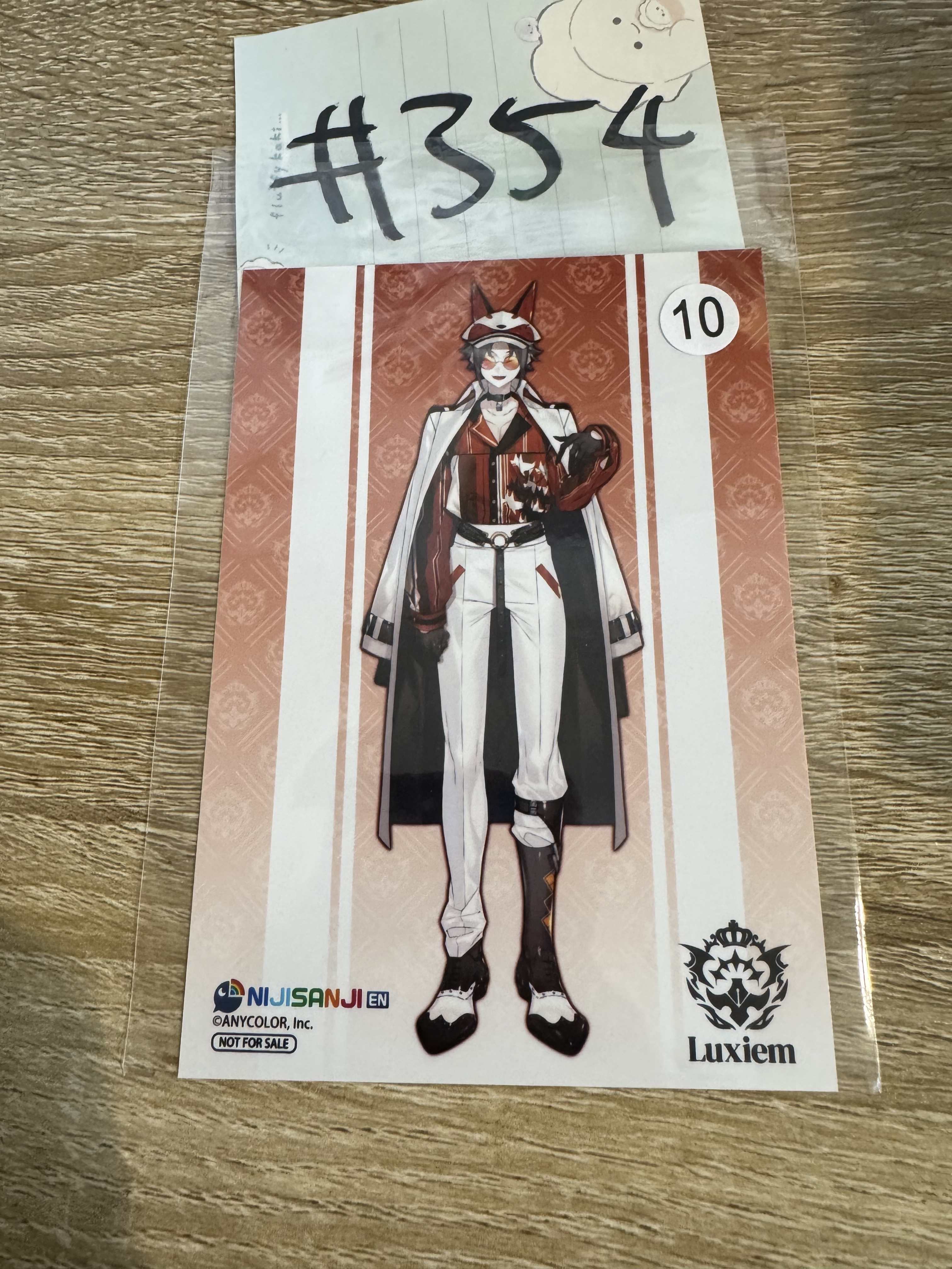 彩虹社 mysta 相卡#354