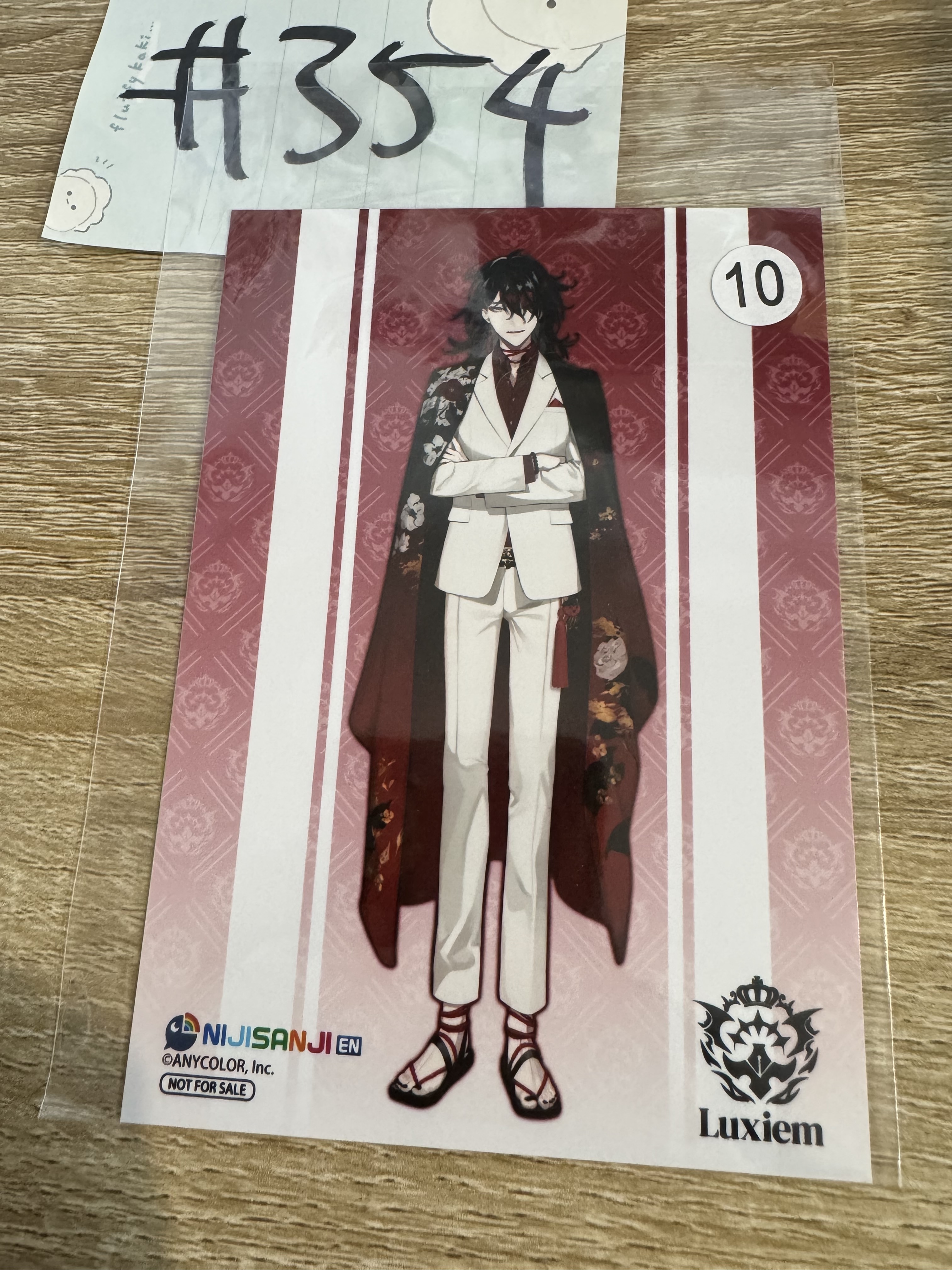 彩虹社 vox 相卡#354