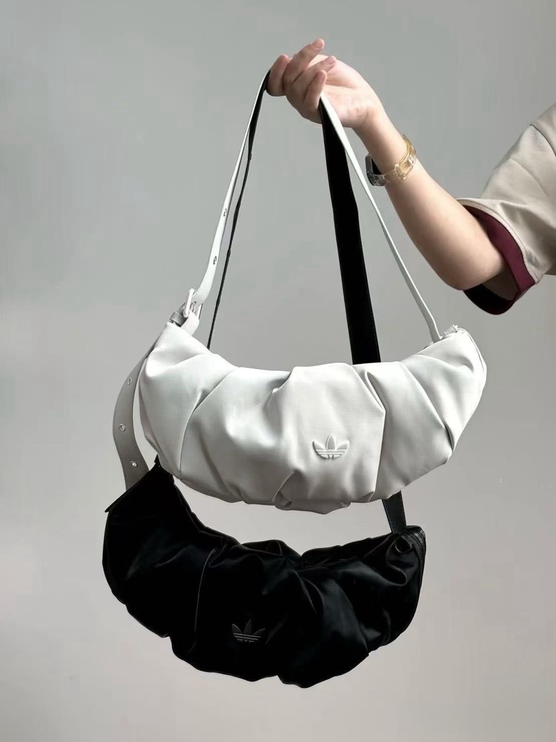 Originals 雲朵牛角包 黑 米灰色