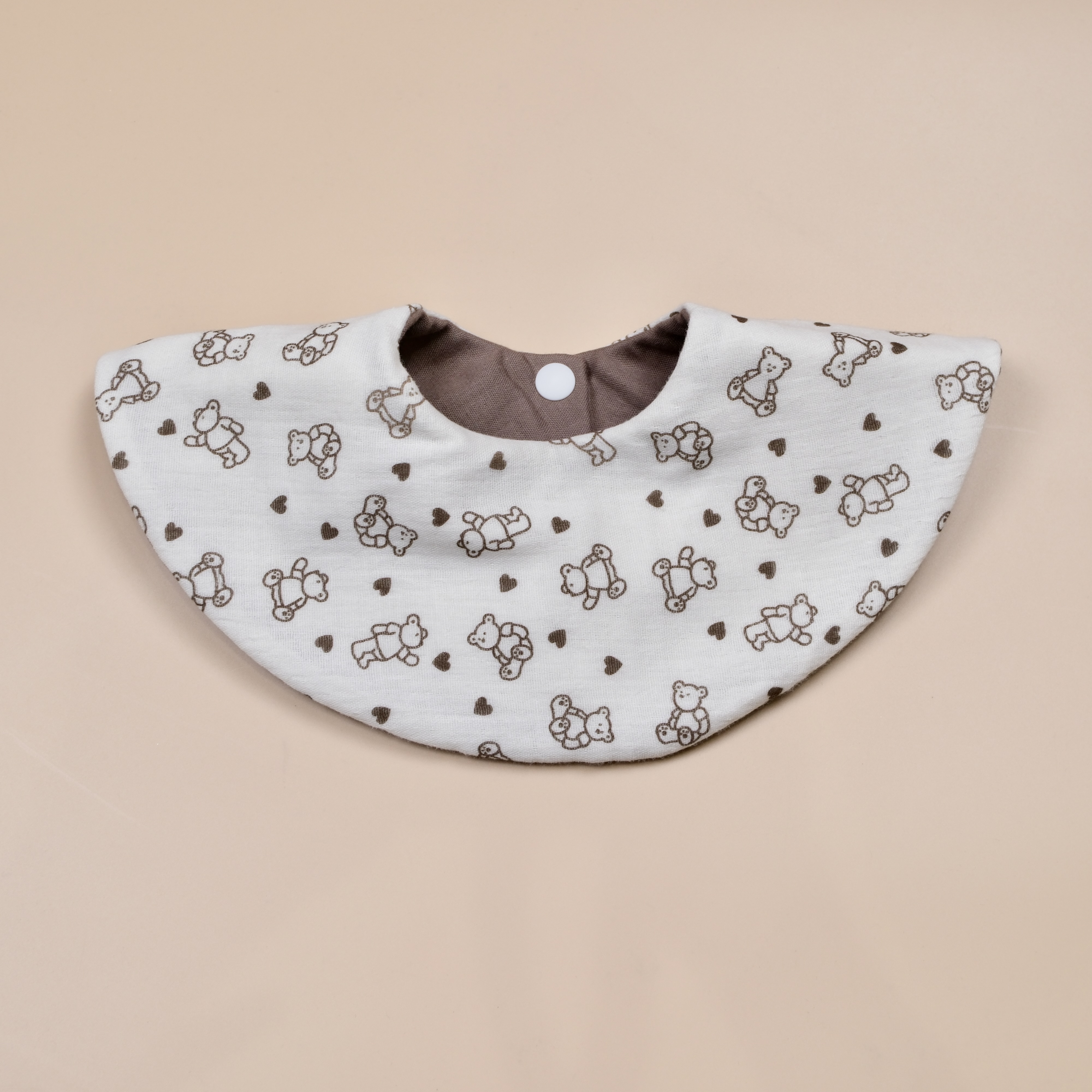 甜甜圈二重紗圍兜兜 ✤ 小熊 ✤