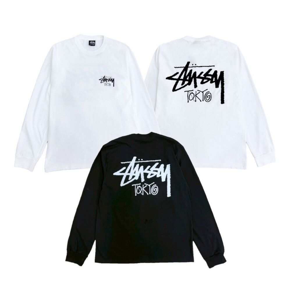 2025AW STUSSY STOCK TOKYO LS TEE 東京限定 長袖 長T 現貨 25C3993987