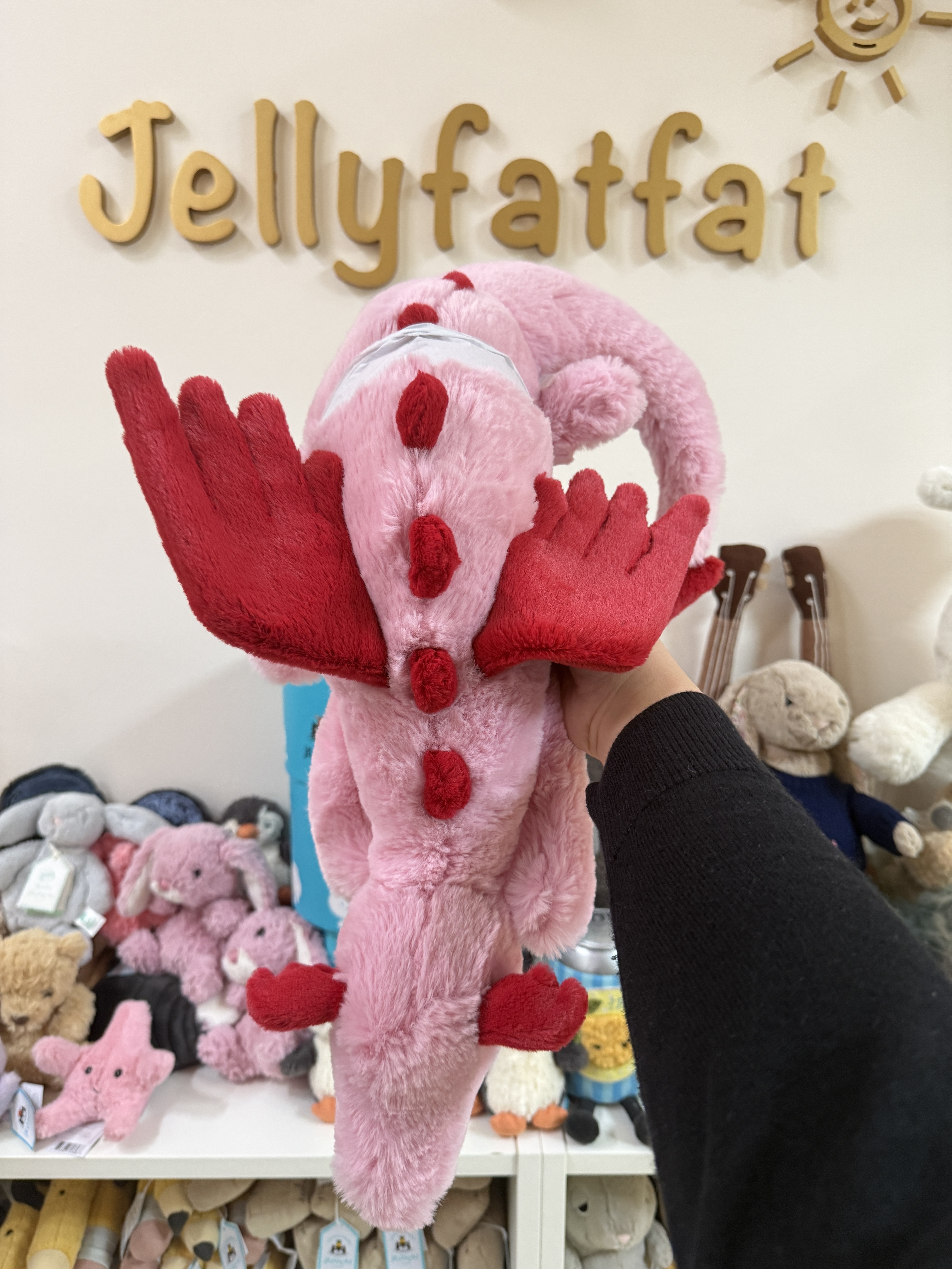 2026 新款] Jellycat Heart Dragon