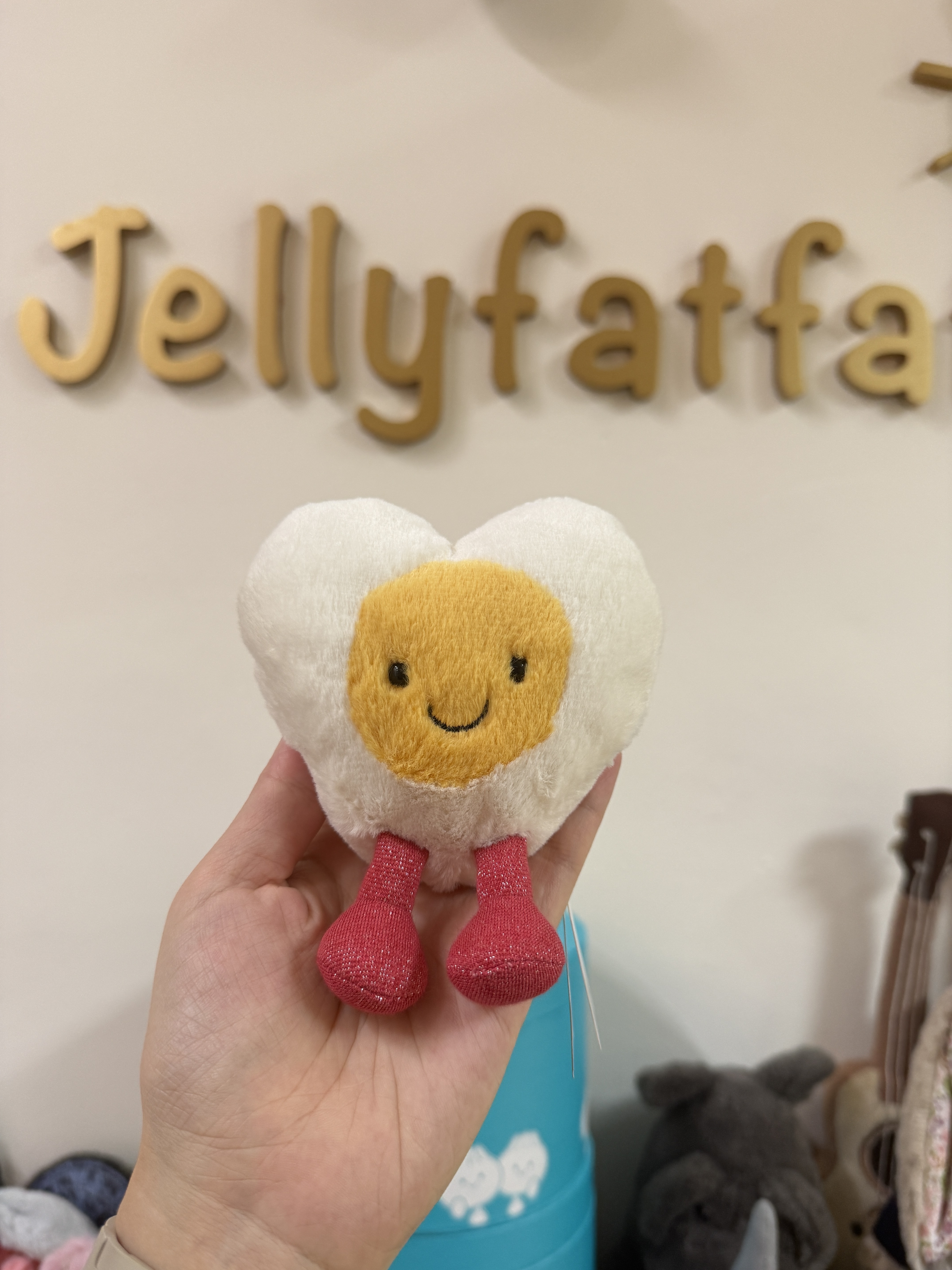2026 新款] Jellycat Amuseables Heart Boiled Egg