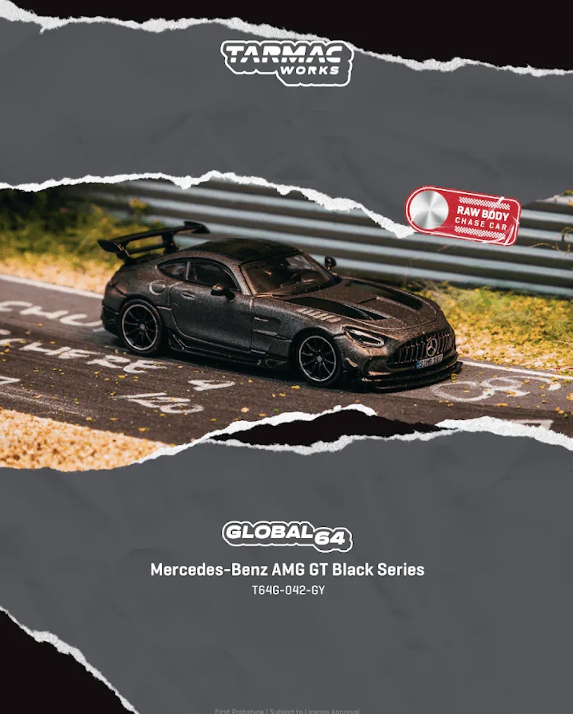 預訂 Pre Order - Tarmac Works Mercedes-Benz AMG GT Black Series