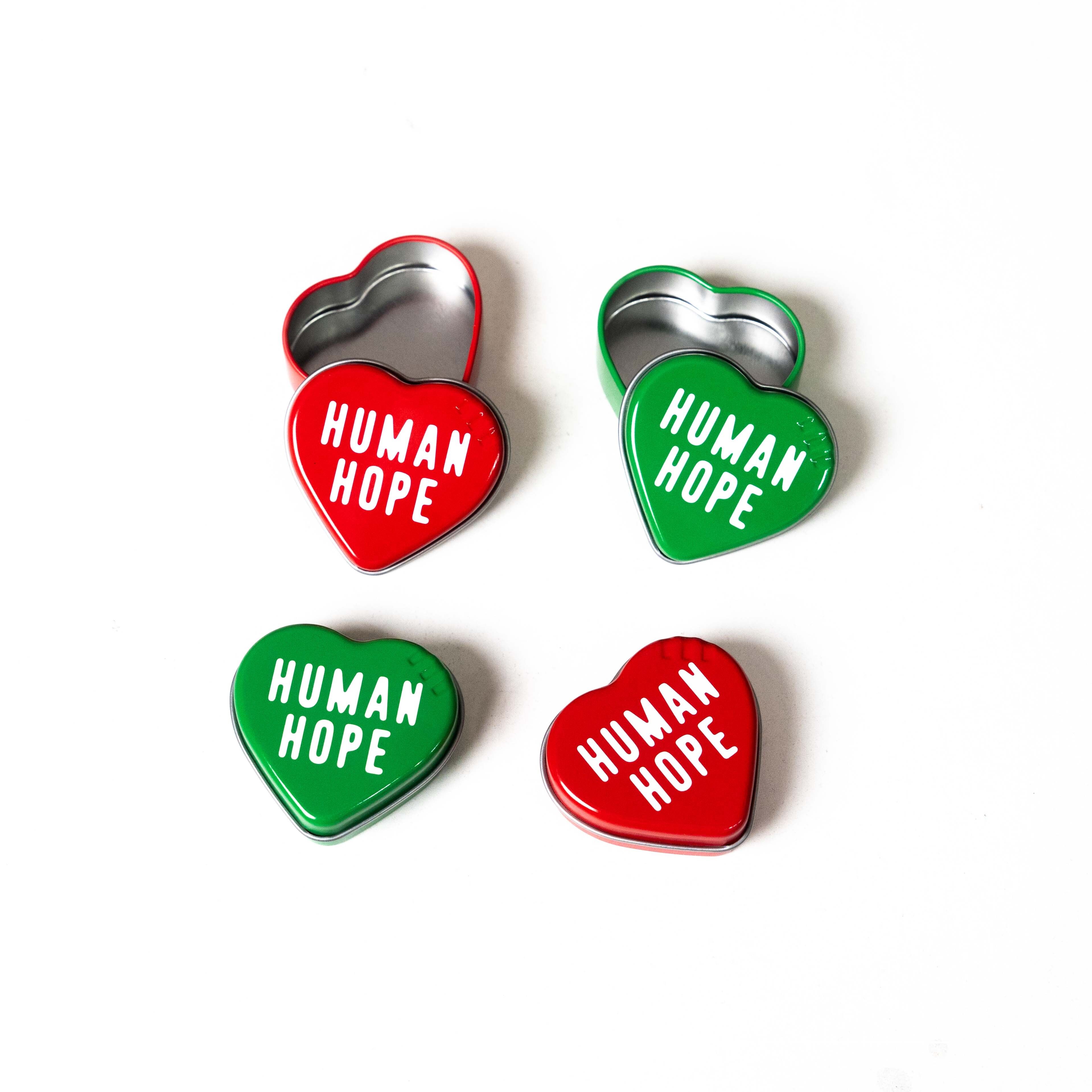 2025AW HUMAN HOPE 愛心 小鐵盒 現貨