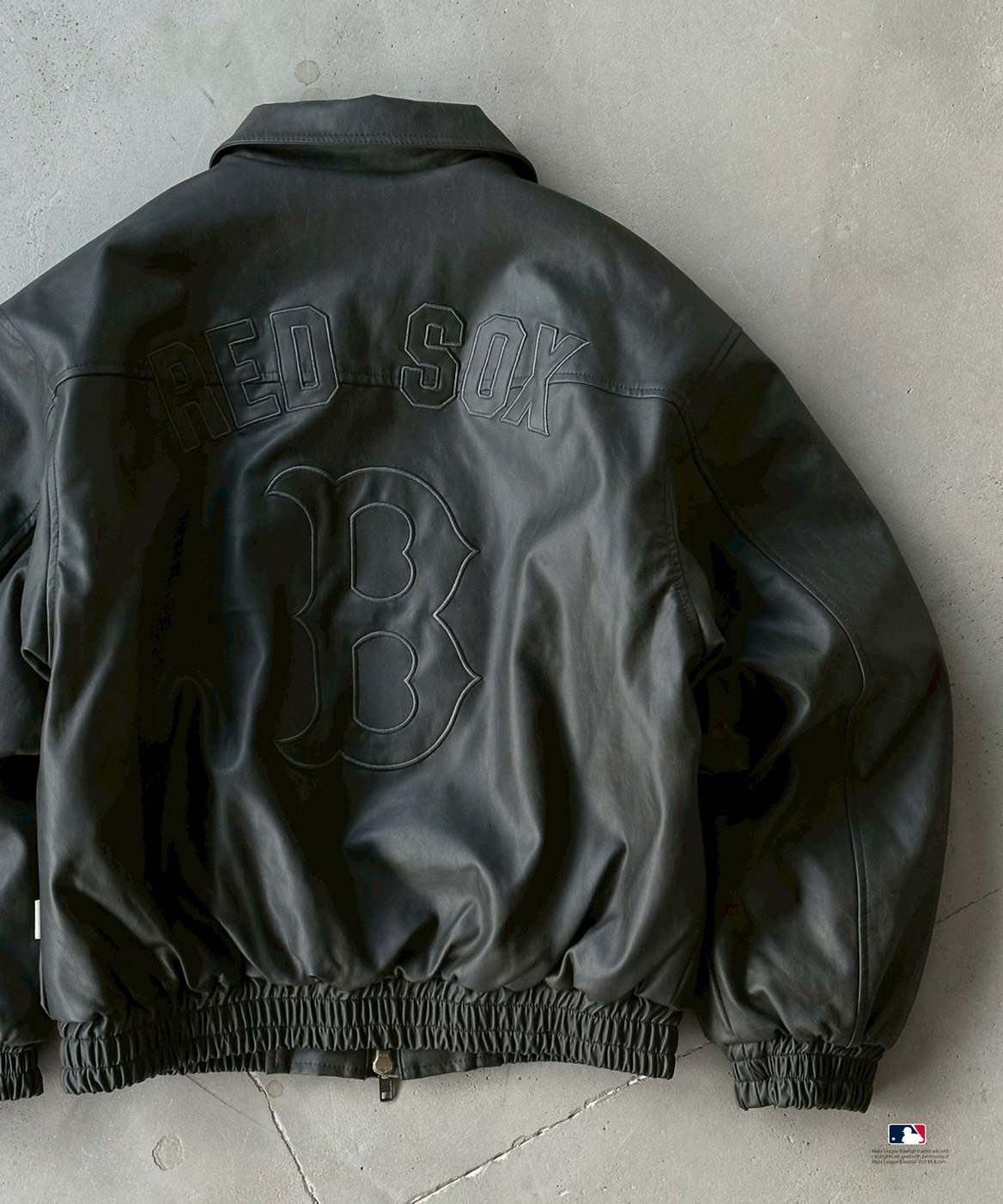 <🇯🇵超帥新發售!!>日本 Perushu × MLB 聯名 拼布 刺繡 鋪棉 皮外套 三款