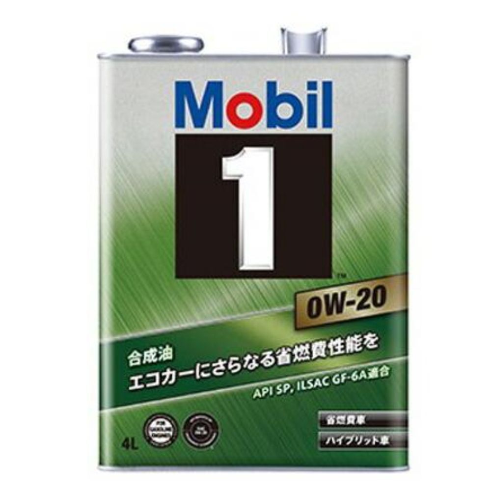 MOBIL機油日本原廠 0W20-四公升+汽油添加劑 + 國產機油套餐組