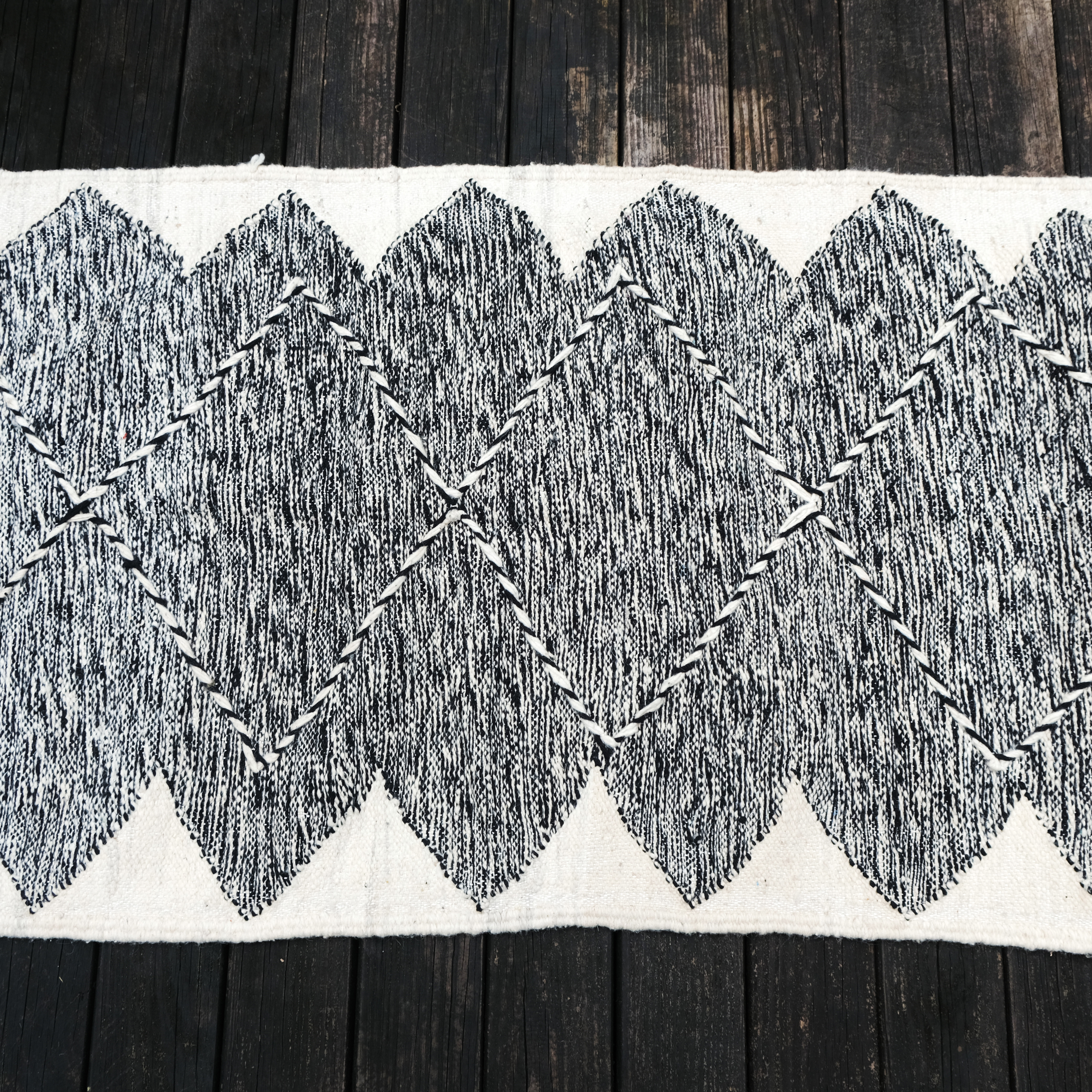 北非傳統手織地毯｜Zanafi 菱格｜摩洛哥