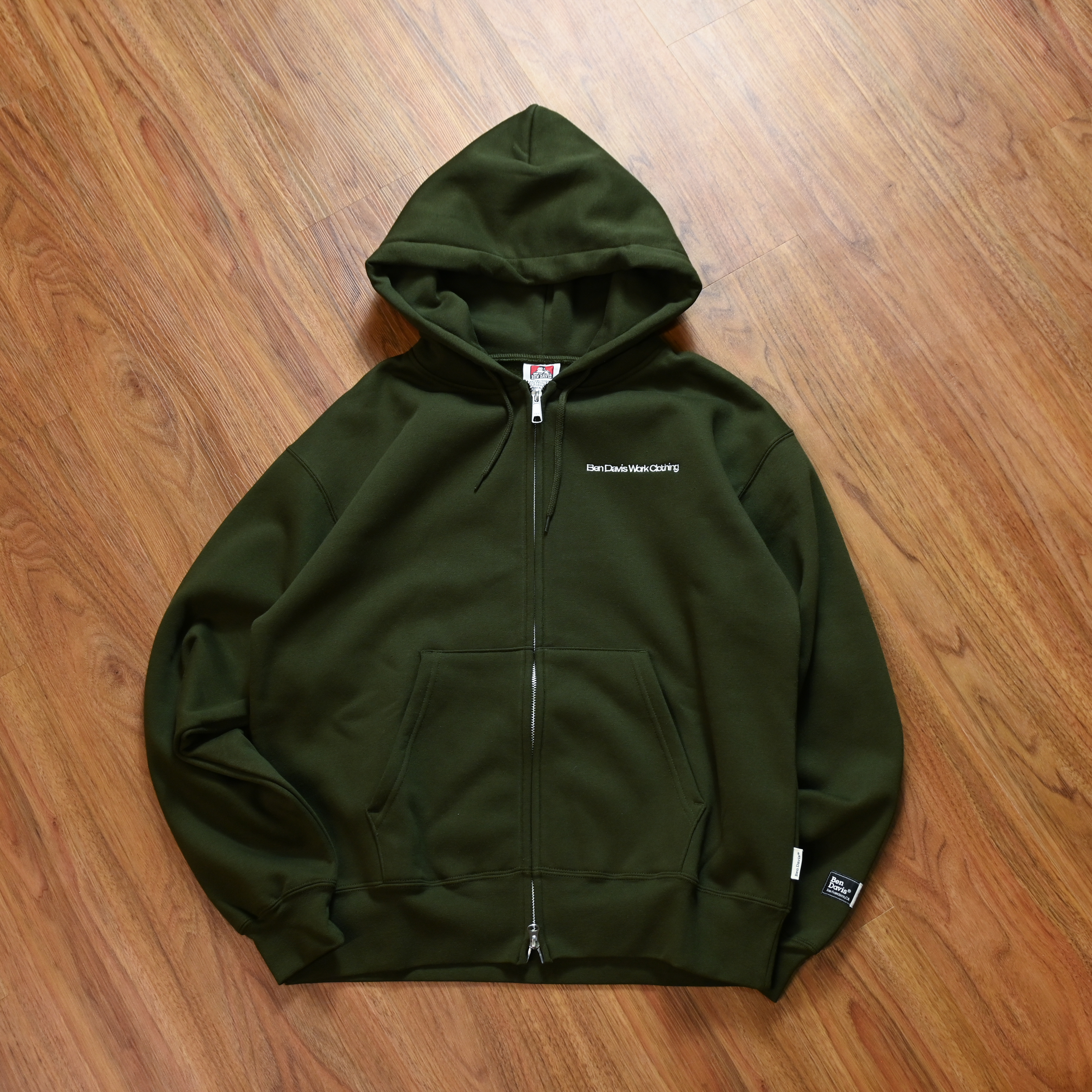 Ben Davis JP EMB Logo Fullzip Hoodie