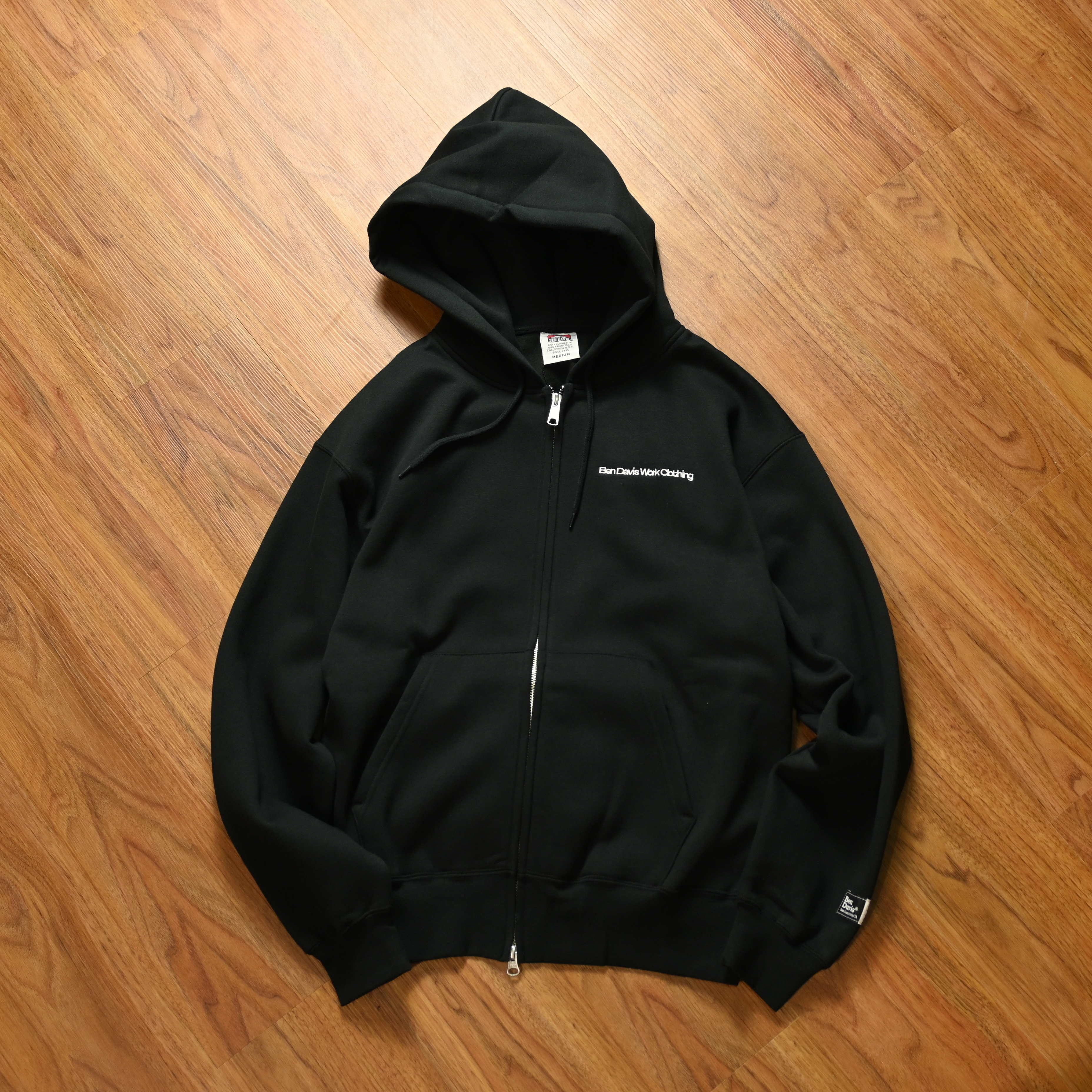 Ben Davis JP EMB Logo Fullzip Hoodie